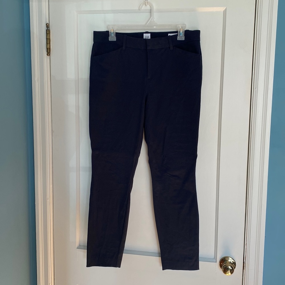 Navy Skinny Ankle Pants
